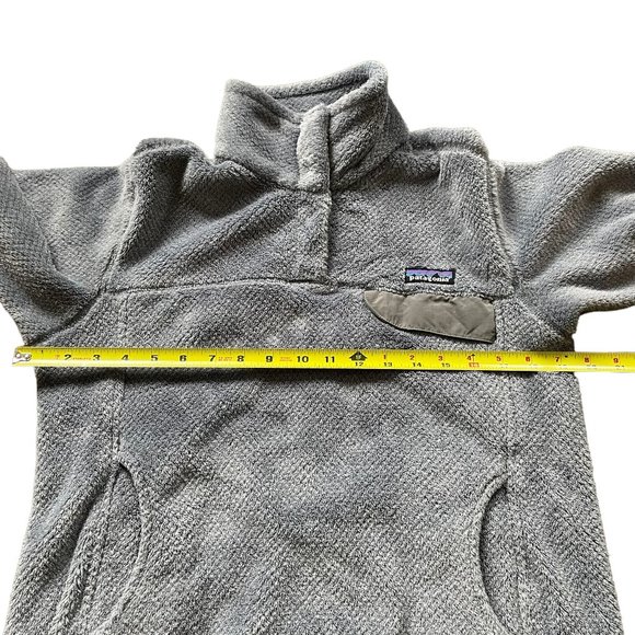 Patagonia Re Tool Snap T Pullover Womens Medium Blue Grey Jacket Fleece Sweater - Picture 5 of 8